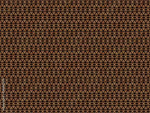 Metal Ring Chain Mail Mesh Pattern Background