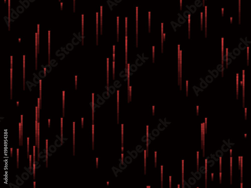 Digital Rain Code Stream Matrix Cyberpunk Background