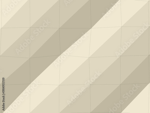 Origami Paper Fold Angular Facet Minimal Design