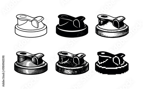 Removable screw-on lid with flip cap used to seal a protein shaker bottle for convenient drinking  Create ONE image containing