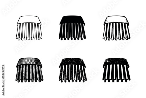 Flexible silicone bristles of a kitchen brush used to coat foods evenly without scratching surfaces  Create ONE image containing