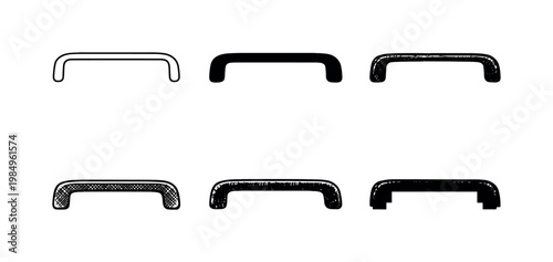 Optional rolled edges or handles on a cake pan for easy insertion and removal from the oven