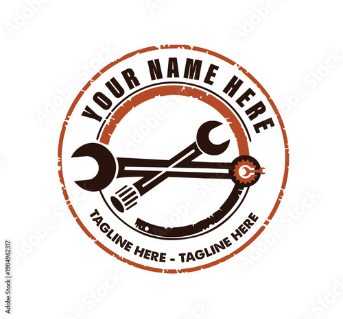 Automotive Gear Car Logo