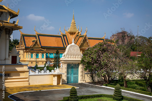 Royal Residence Phnom Penh Cambodia Historic Khmer Palace and National Landmark