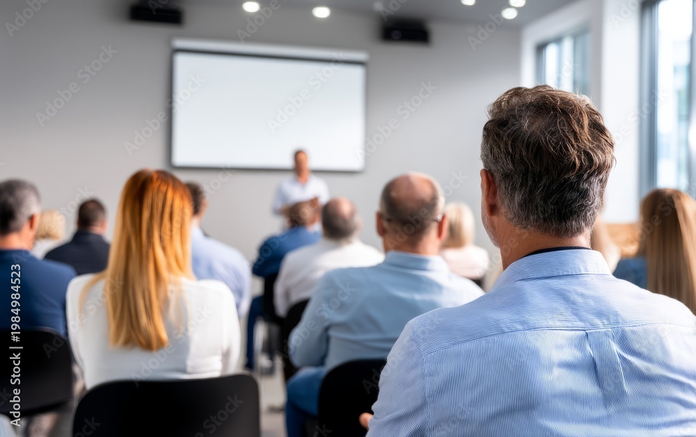 Fototapeta premium Small Group Consulting Session in Modern Conference Room Environment