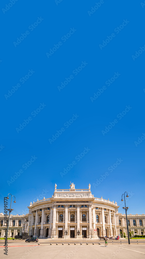Naklejka premium Burgtheater, Wien, Österreich 