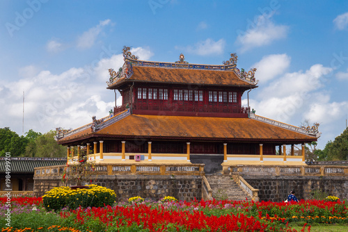 Imperial city in Hue, Vietnam