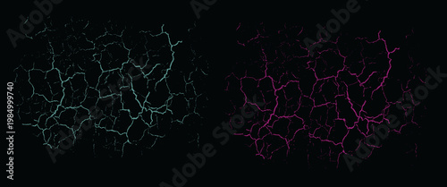 Car sticker wrap banner abstract sporty lines pink blue greenish grunge color combination brush storm thunder modern pattern racing motorsport.