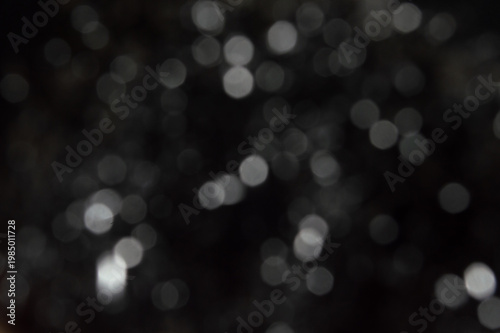 Cuadro en lienzo Blurry and Unfocused Party Lights Texture