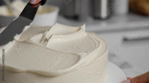 Aerial drone view of a serene lake at sunset, 4k footage