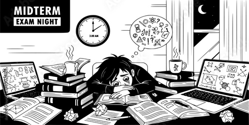 businessman working on laptop