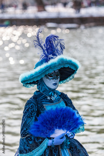 Beautiful Blue Disguise - Annecy Venetian Carnival 2013