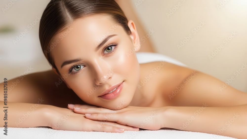 © sergiokat - Beautiful Woman Relaxing On Massage Table Spa