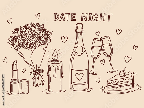 Hand drawn doodle vector set design  high quality collection illustration