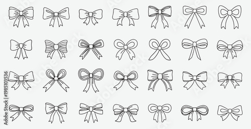 Father's day bow tie collection stylish neckwear for dad's special day black and white