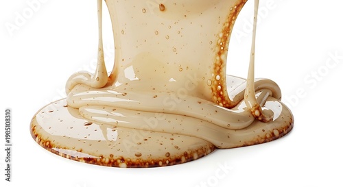 Close-up of ceramic vase base.