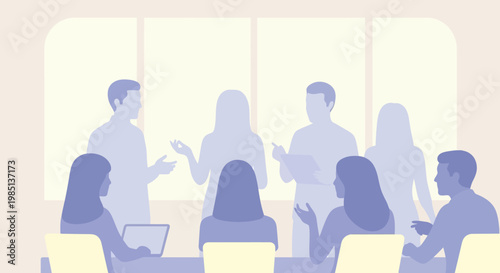 Business People in Meeting Room.