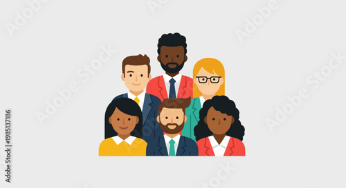 Diverse Group of People Together.