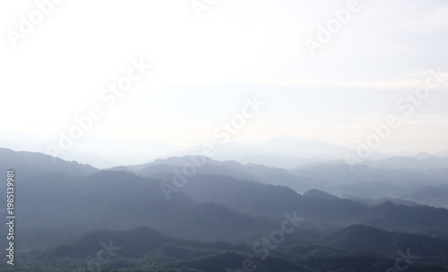 Wallpaper Mural Beautiful hill view early in the morning Torontodigital.ca