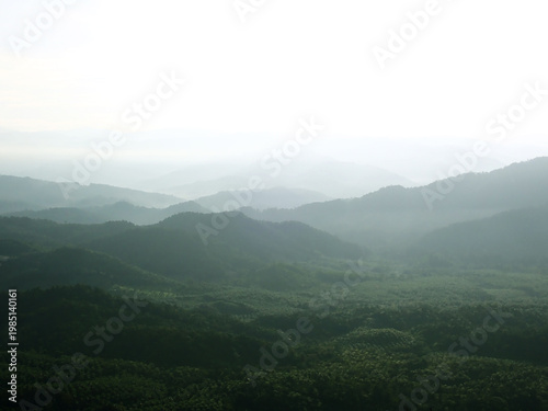 Wallpaper Mural Beautiful hill view early in the morning Torontodigital.ca