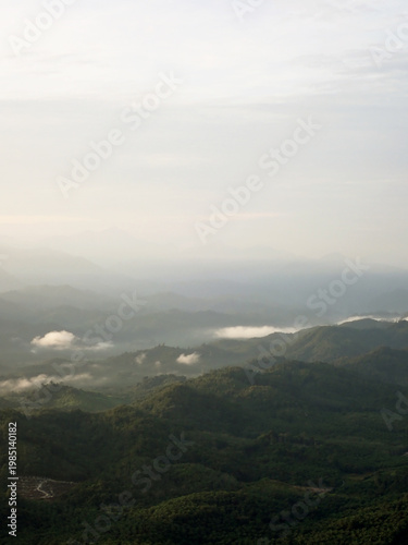 Wallpaper Mural Beautiful hill view early in the morning Torontodigital.ca