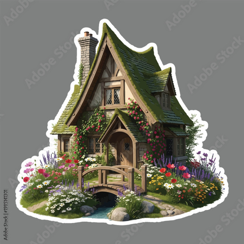 Traditional Thai architecture showcases ancient religious culture through an old pagoda.