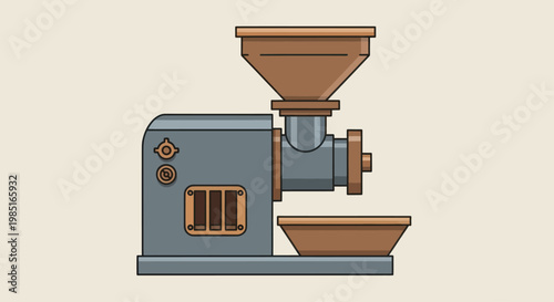 Industrial Coffee Roaster Machine for Roasting Coffee Beans.