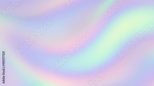 Holographic background with pastel colors.
