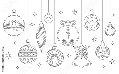 Family of cartoon characters engaging in various outdoor activities together Vector