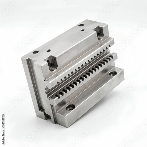 PrecisionEngineered Metal Mold Industrial Manufacturing Component.