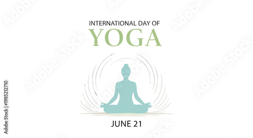 Person in Lotus Position Silhouette Yoga.