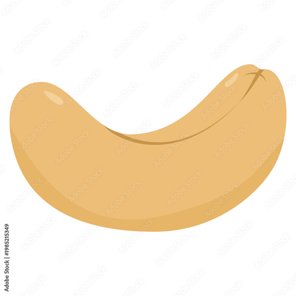 Fototapeta premium cashew illustration