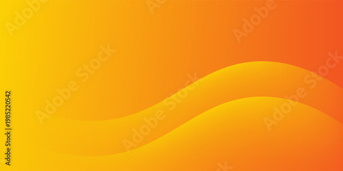 Abstract Blurry Orange Yellow Wave Background Design, Fresh Orange Yellow Stylish .