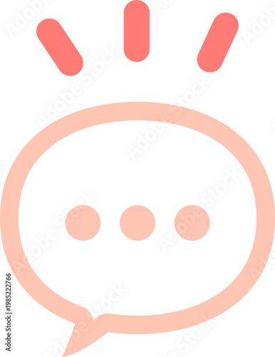 コメントのふきだしマーク