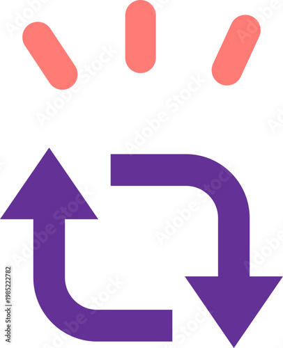 リポストのアイコン