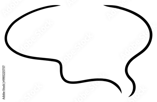 湯気のもくもくした手書きイラスト 暖かい料理や飲み物の表現に使えるゆるいあしらい