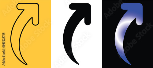 Symbolic arrow design and its impact on brand recognition