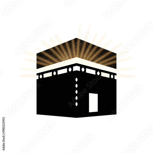 Kaaba Mecca Islamic Holy Building Structure.
