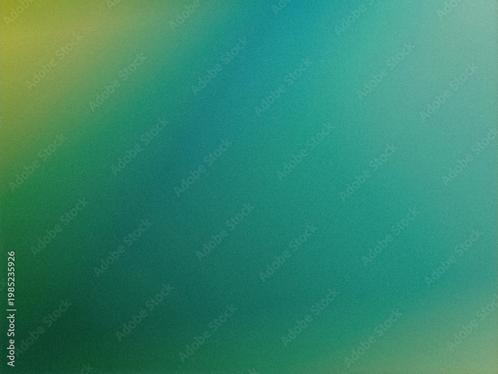 Fototapeta premium Cool teal and green hues melt into each other in a gentle gradient, creating a soothing abstract backdrop perfect for wellness graphics, app interfaces and calming layouts.