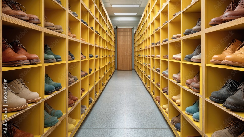Obraz premium Shoe Storage