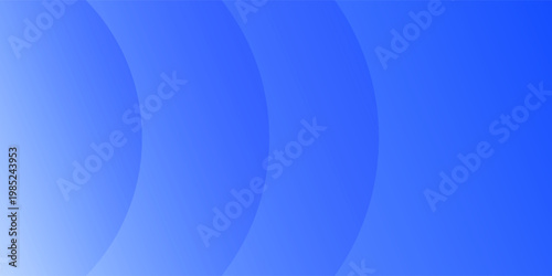 A blue gradient background with a subtle, modern semicircle decoration. Ideal for tech, digital, and futuristic themes. simple circle.