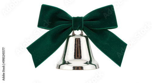 christmas bell isolated on png