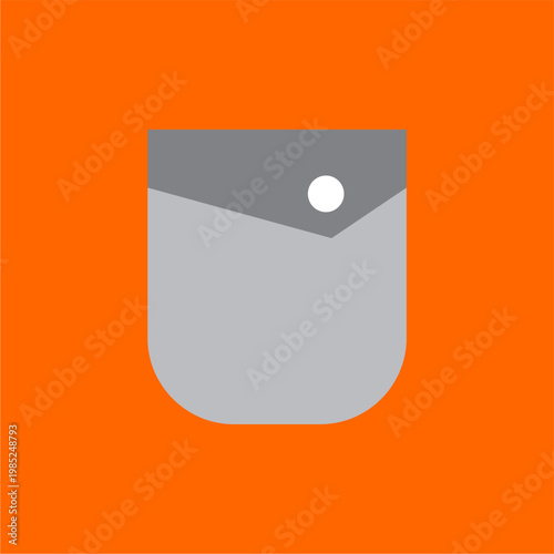 pocket style icon vector design