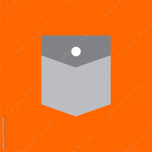 pocket style icon vector design