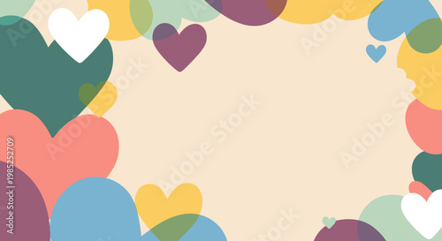 A calming and minimalist composition of overlapping geometric shapes. Ideal for website backgrounds, presentation slides, or creative marketing materi