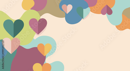 A calming and visually appealing abstract image featuring a heart shape. Ideal for concepts of love, healthcare, well-being, or emotional support in m