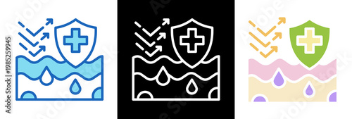 Skin Protection triplestyle icon