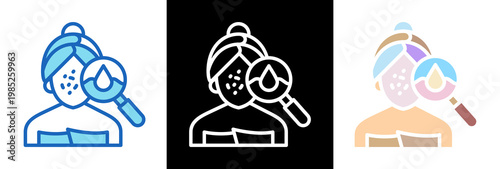 Skin Diagnosis triplestyle icon