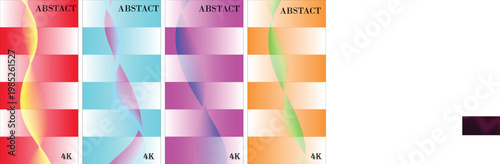 Abstract colorful vector background with flowing lines suitable for business templates, banners, and web design