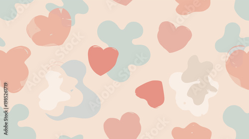 A calming and minimalist background featuring gentle, flowing shapes. Perfect for websites, presentations, or adding a modern touch to any creative pr